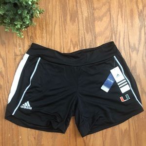 Adidas University of Miami Athletic Shorts